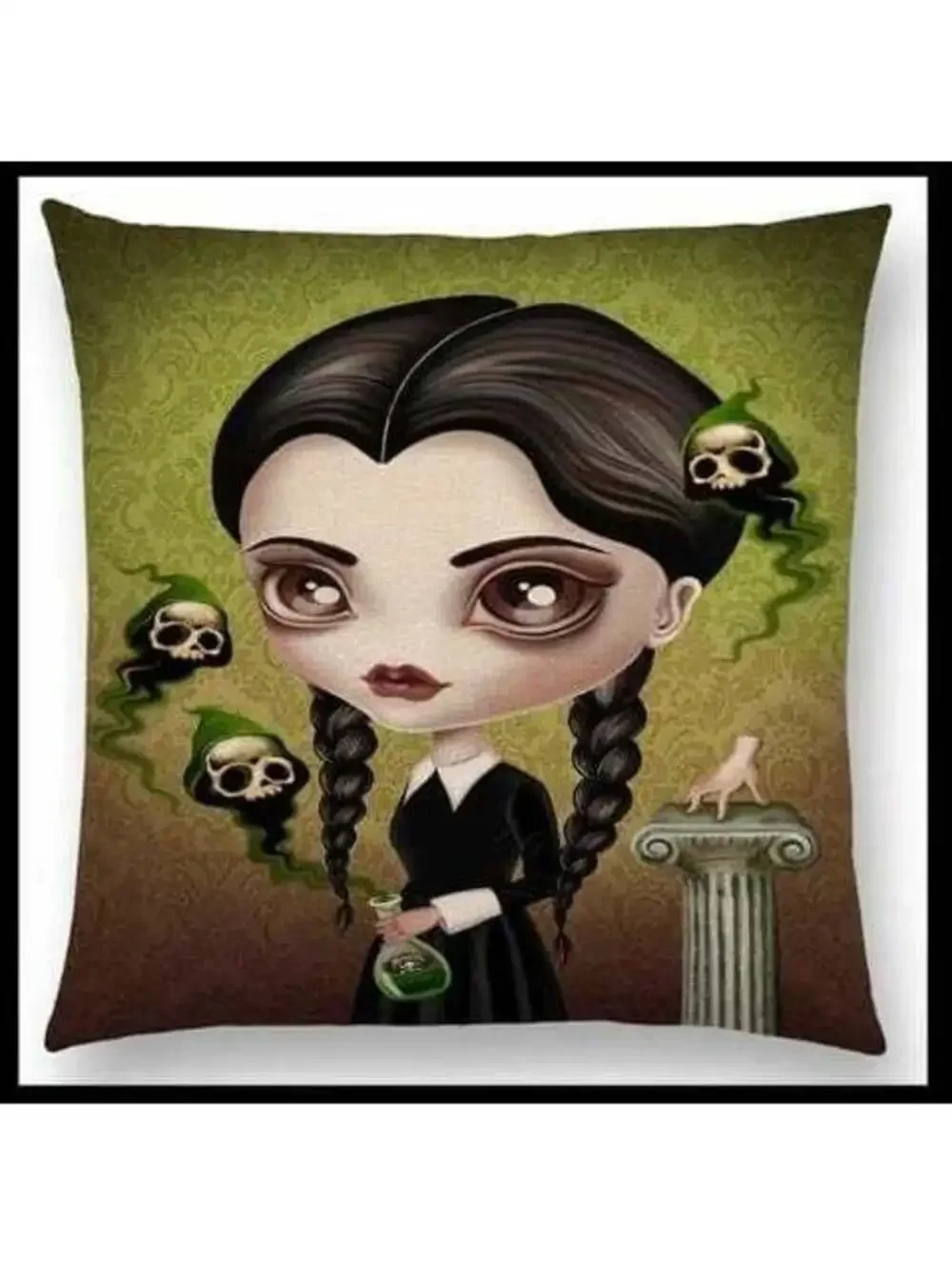 Wednesday Addams Pillow Cover